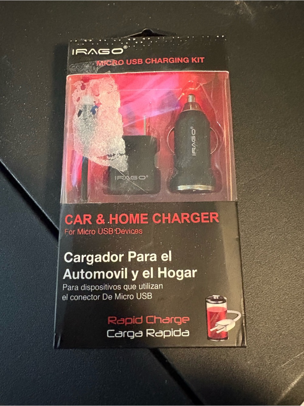 Car & Home Micro USB Charging Kit